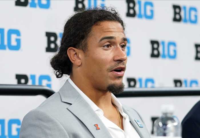 Sydney Brown 2022 media days